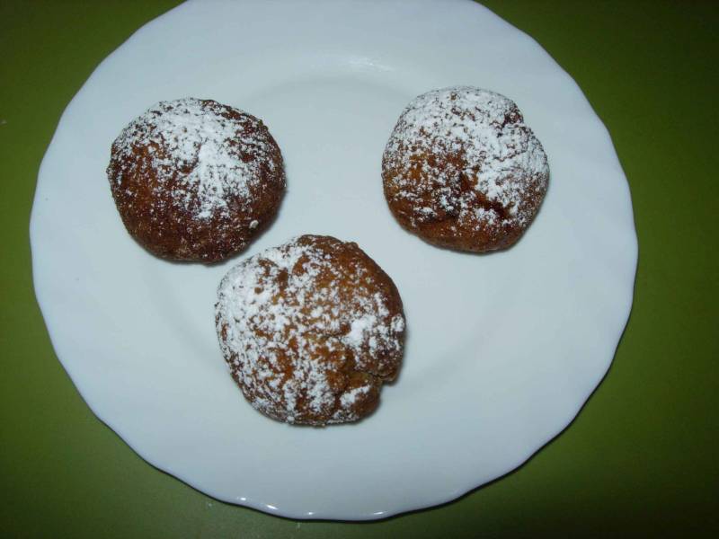 Pączki bez glutenu mleka i jajek